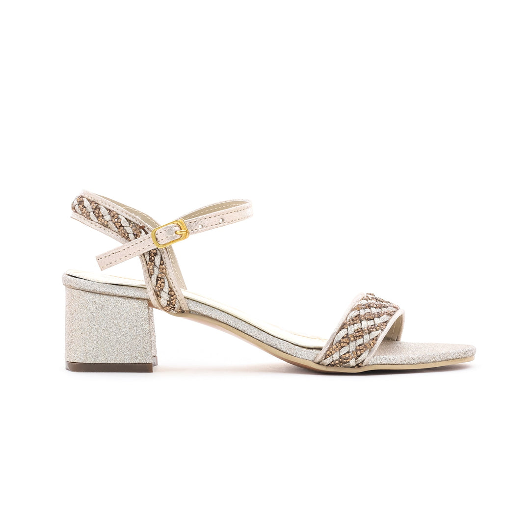 Golden Fancy Sandal FN5313