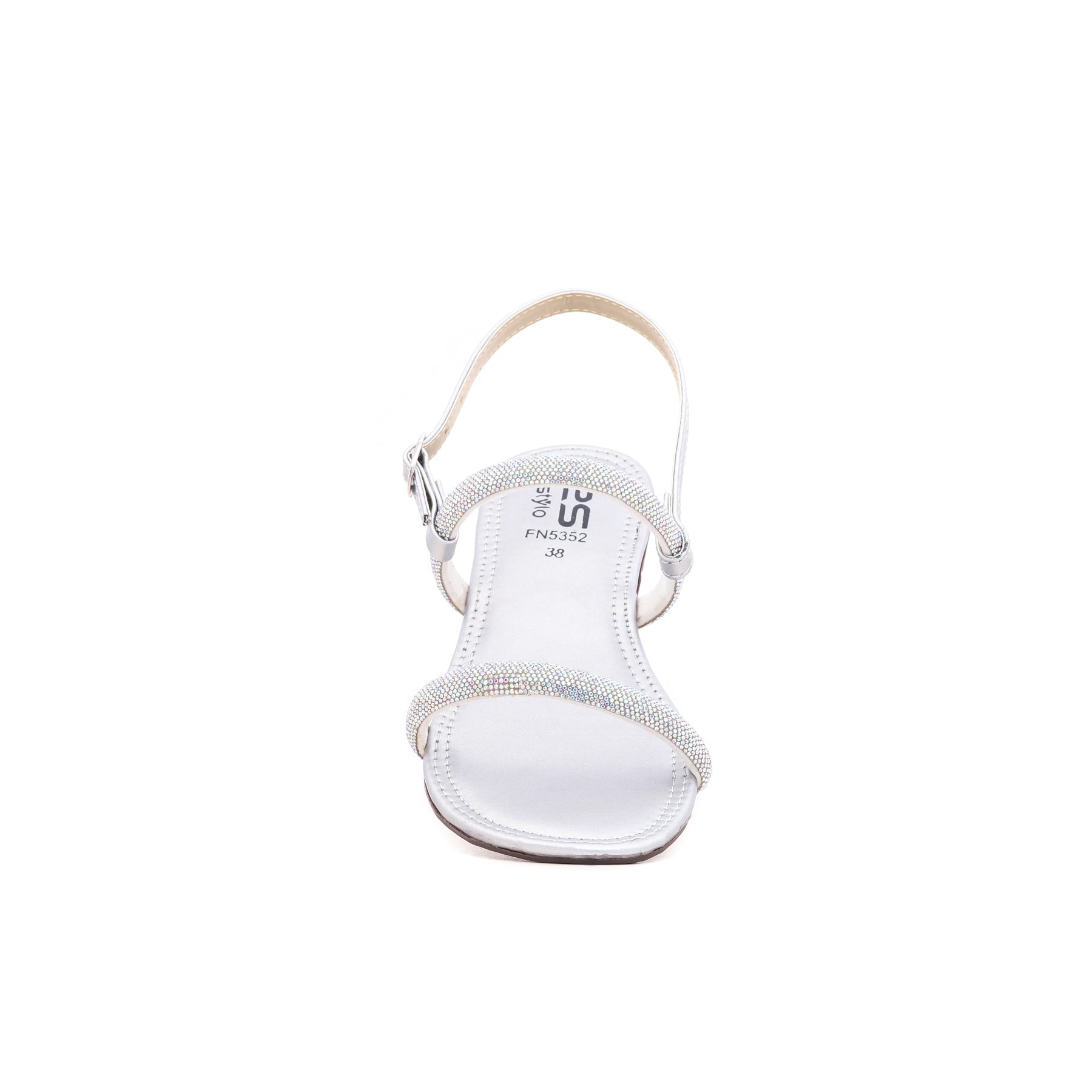 Silver Fancy Sandal FN5352