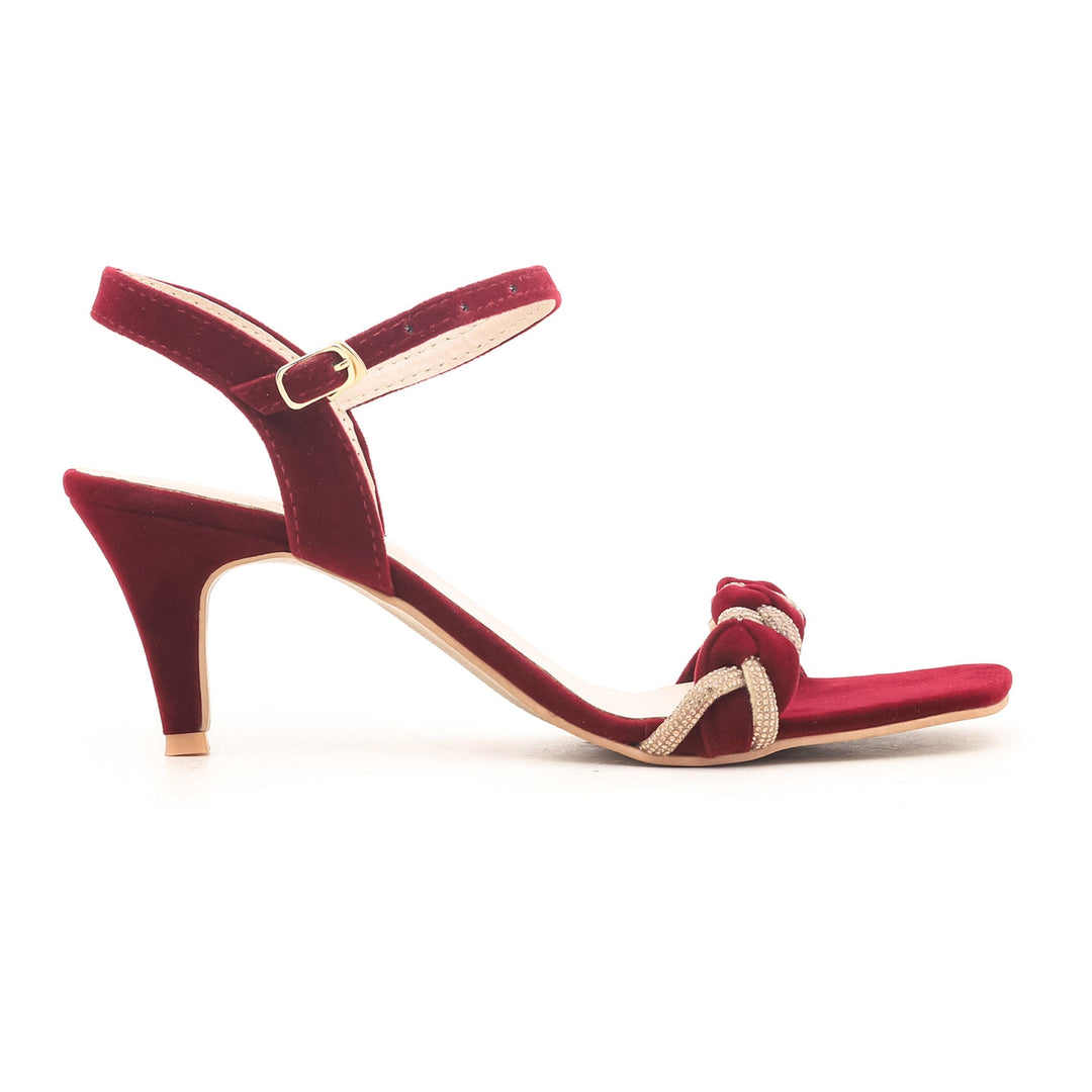 Maroon Fancy Sandal FN5413