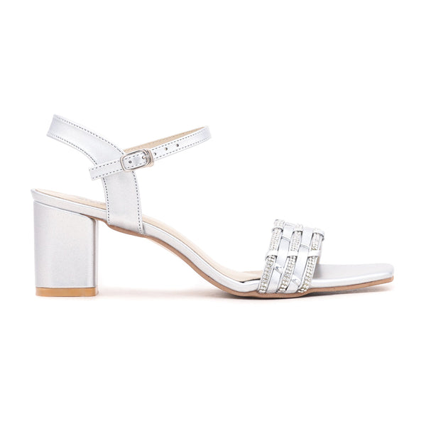 Silver Fancy Sandal FN5441