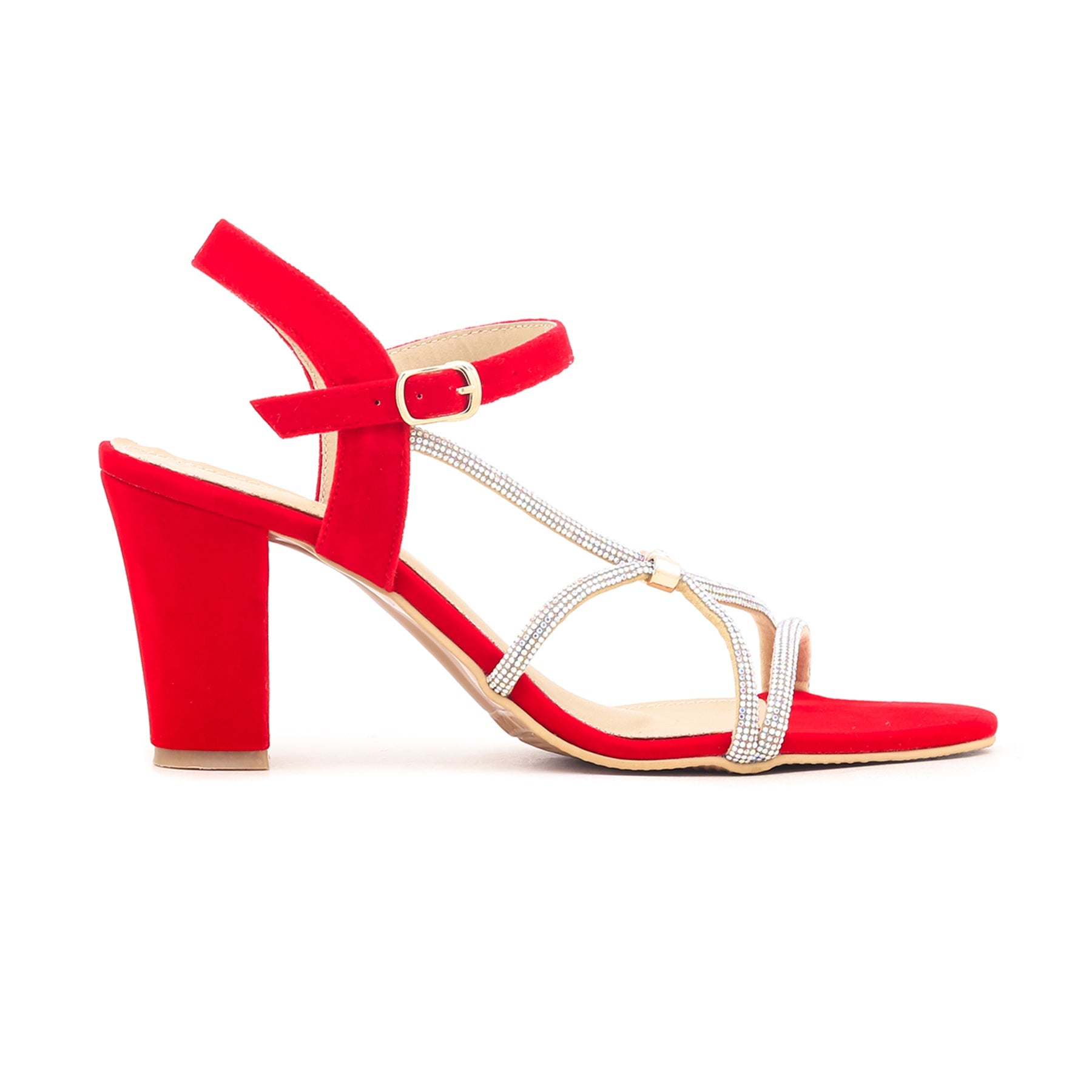 Red Fancy Sandals FN5469