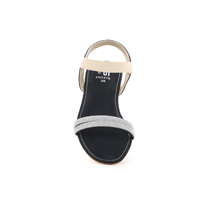 Black Fancy Sandal FN5476