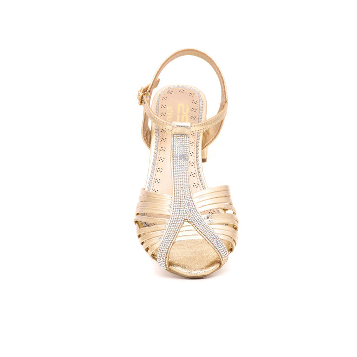 Golden Fancy Sandal FN5553