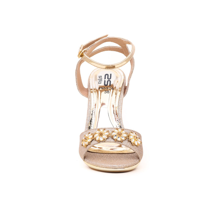 Golden Fancy Sandal FN5579