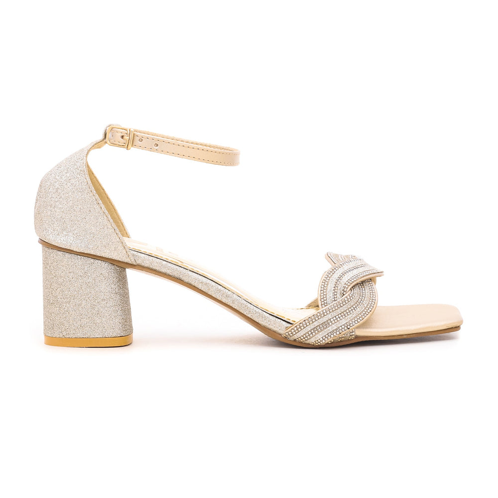 Golden Fancy Sandal FN5609