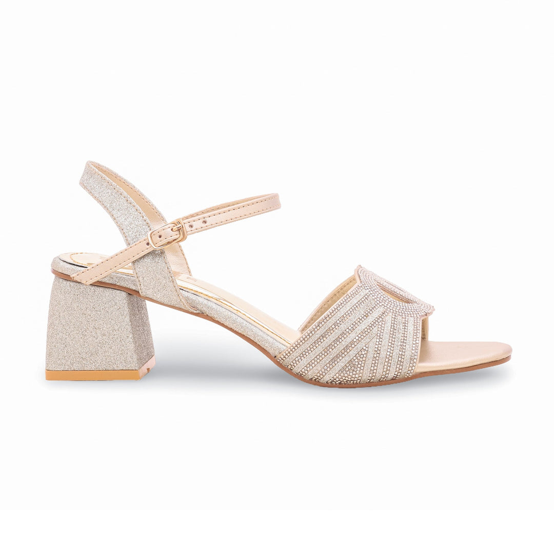 Golden Fancy Sandal FN5612