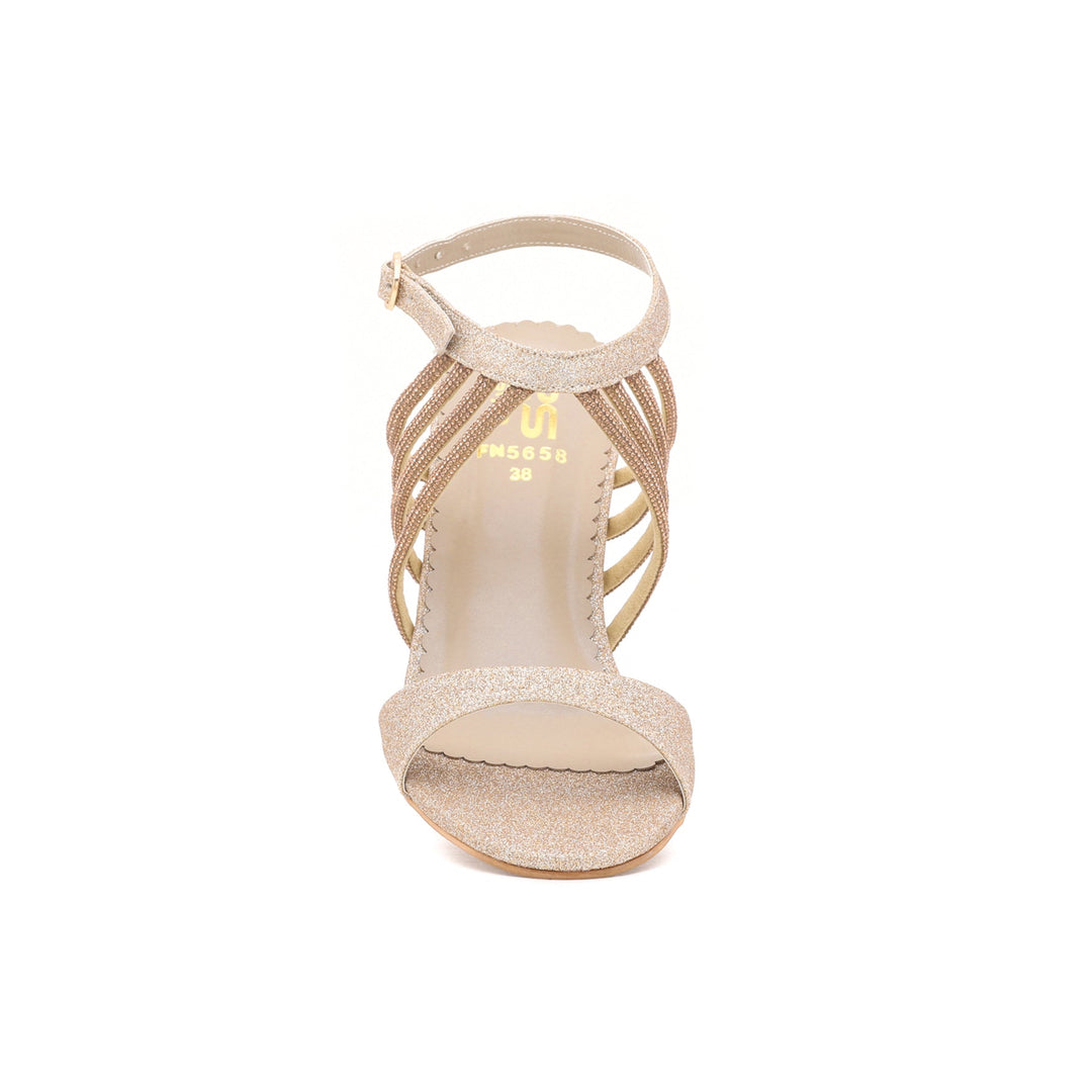 Golden Fancy Sandal FN5658