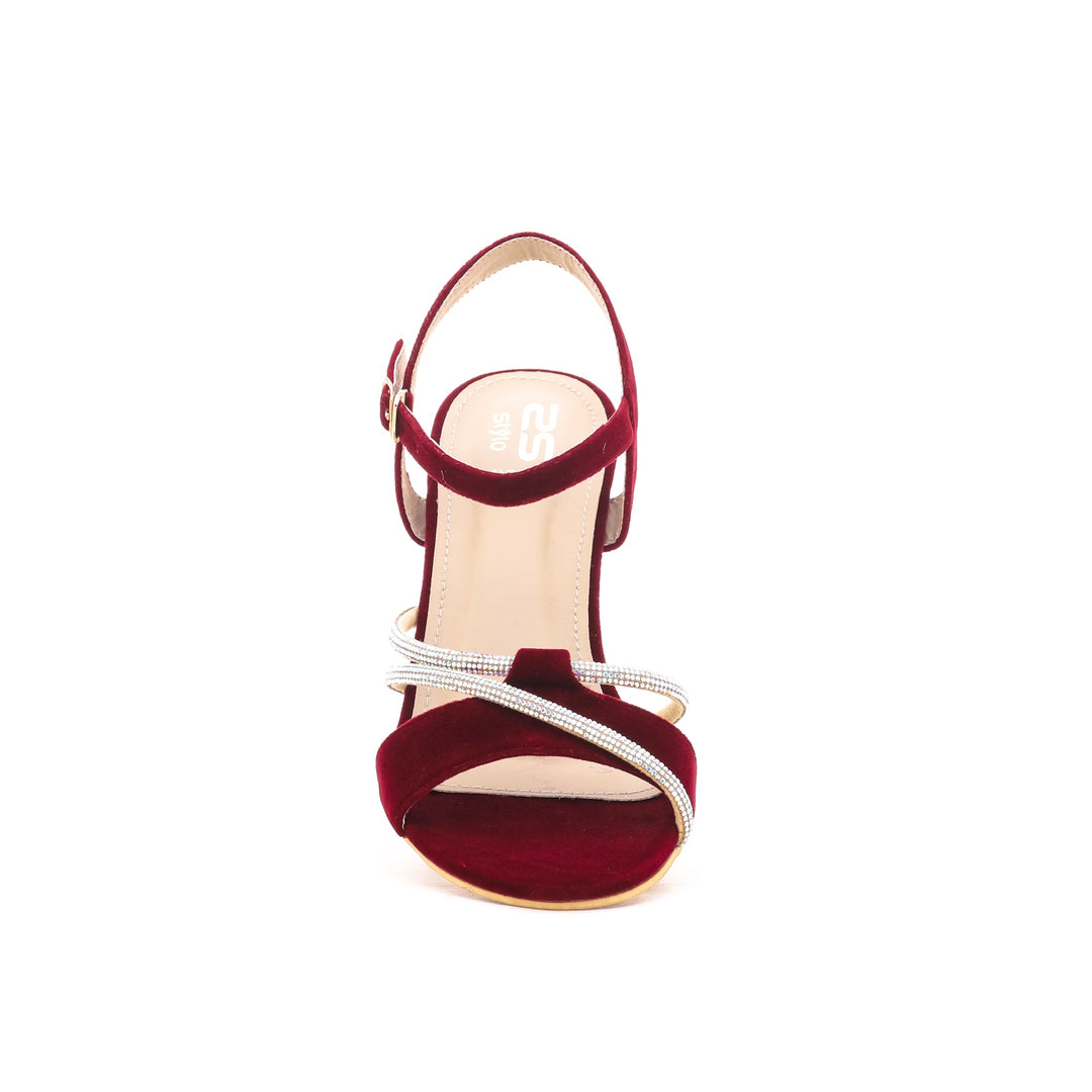 Maroon Fancy Sandal FN5703