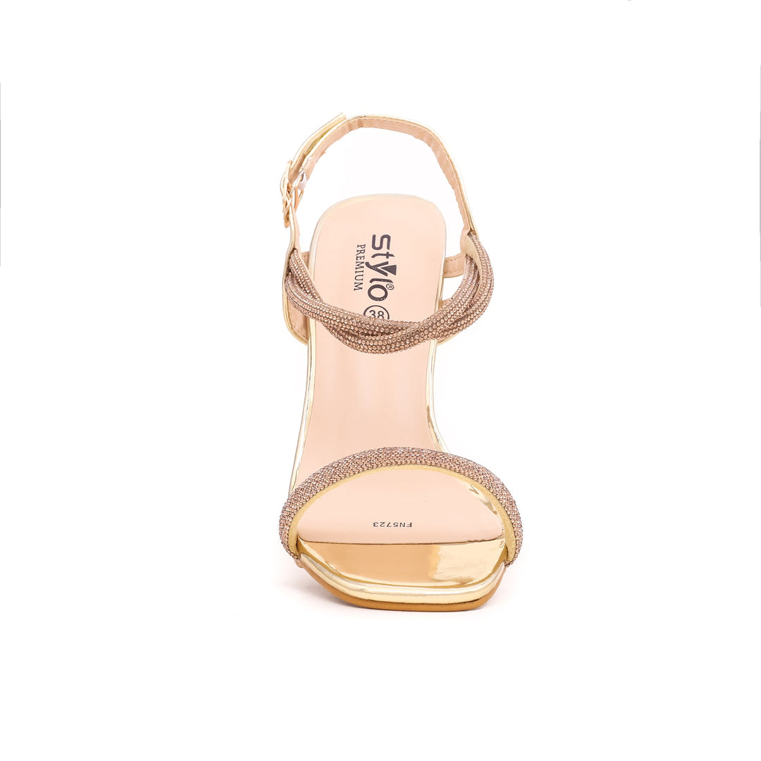 Golden Fancy Bridal Sandal FN5723