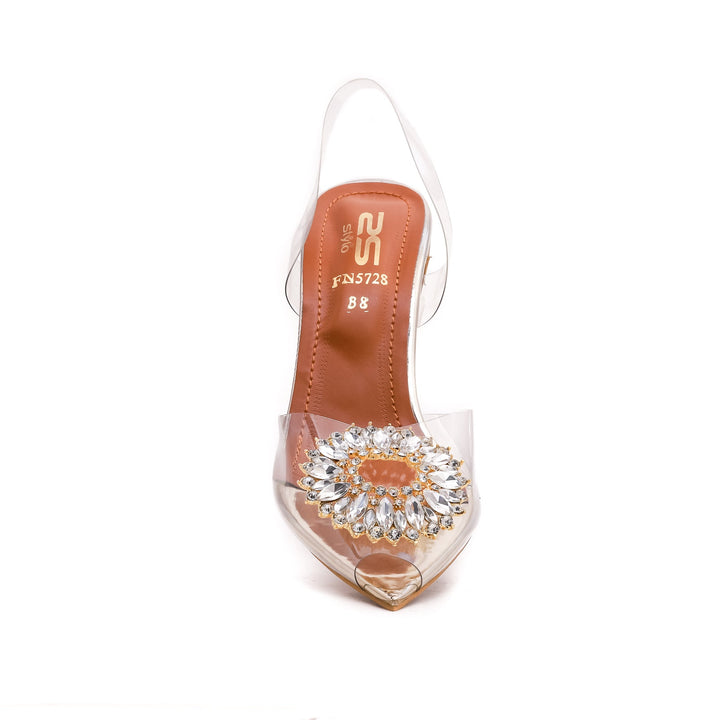 Golden Fancy Bridal Sandal FN5728