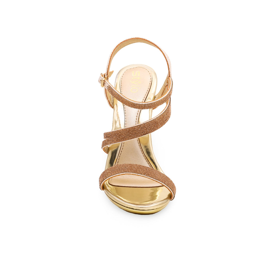 Golden Fancy Bridal Sandal FN5746