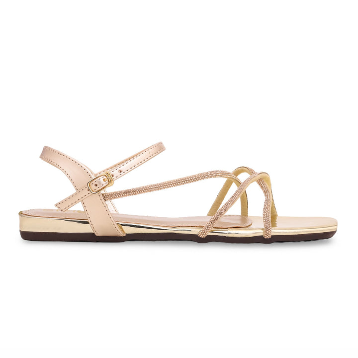 Golden Fancy Sandal FN5836