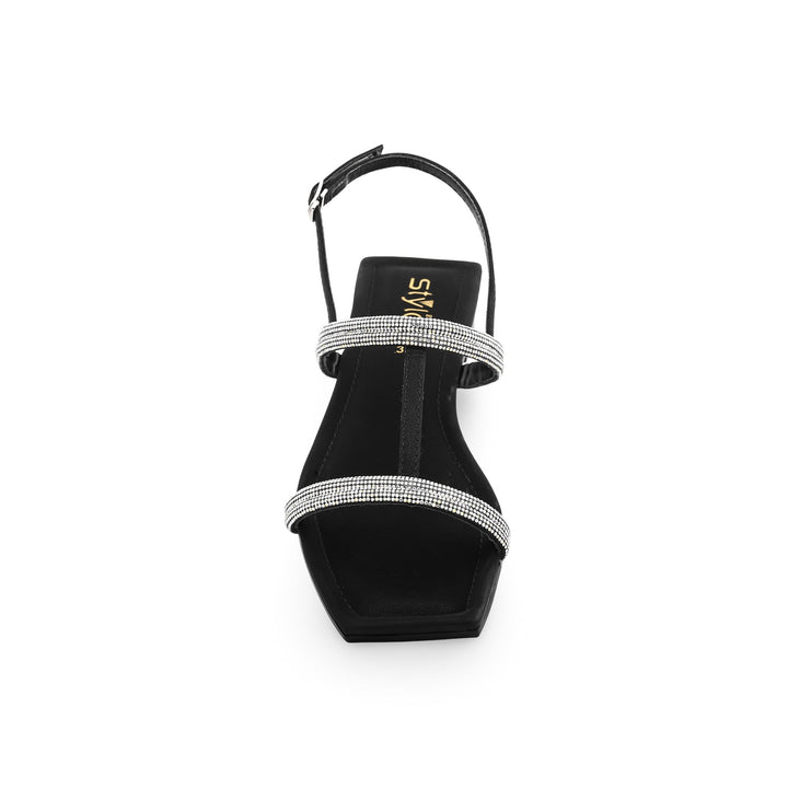 Black Fancy Sandal FN5838