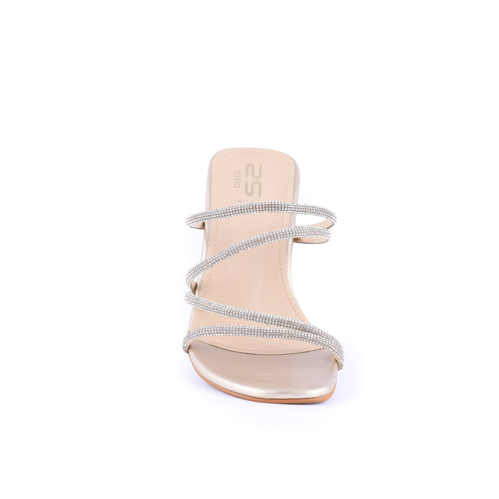 Golden Color Fancy Slippers FN7395