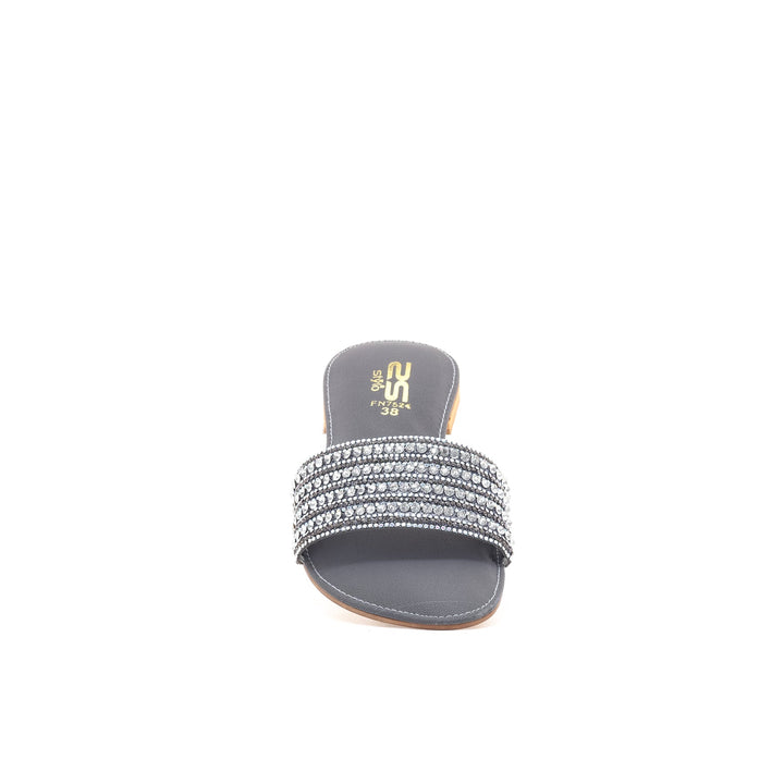 Grey Fancy Slipper FN7524