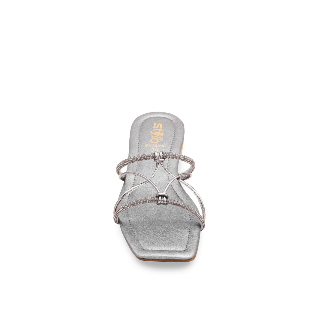 Grey Fancy Chappal FN7693