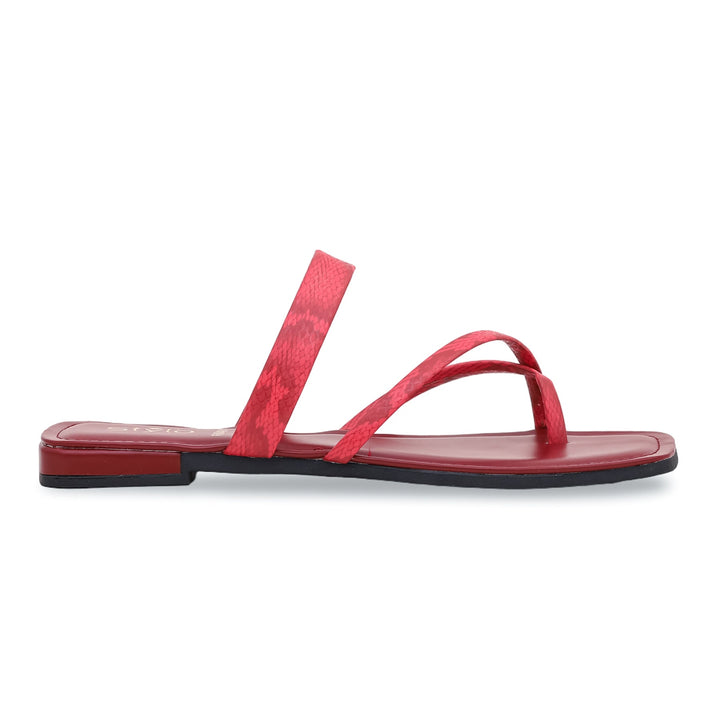 Red Formal Chappal FR0497