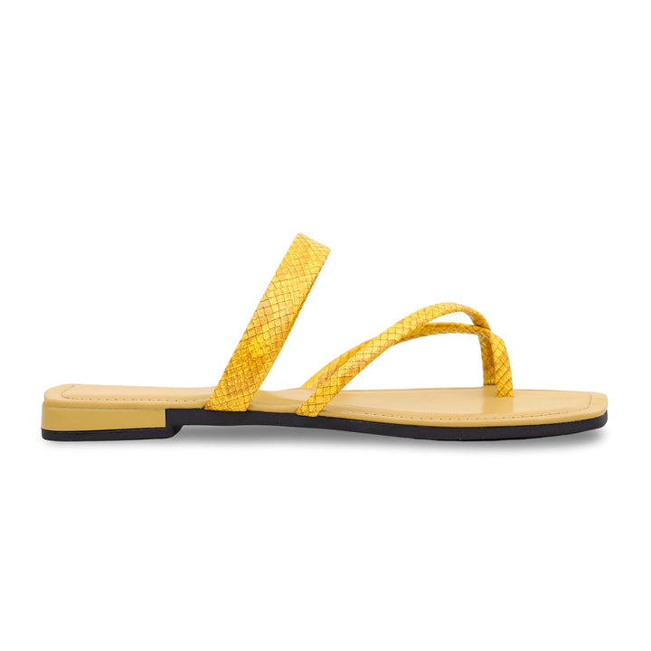 Yellow Formal Chappal FR0497