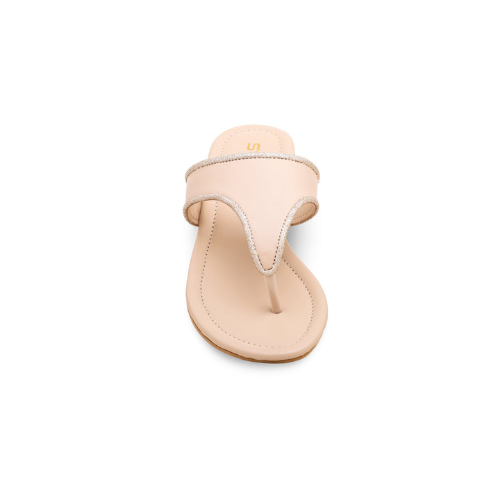 Beige Formal Chappal FR0513