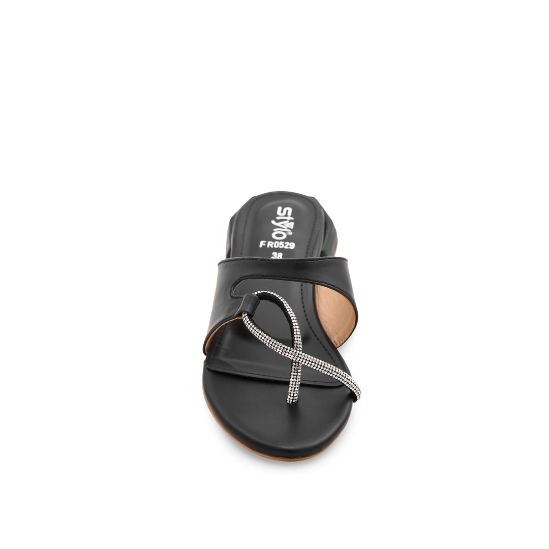 Black Formal Chappal FR0529