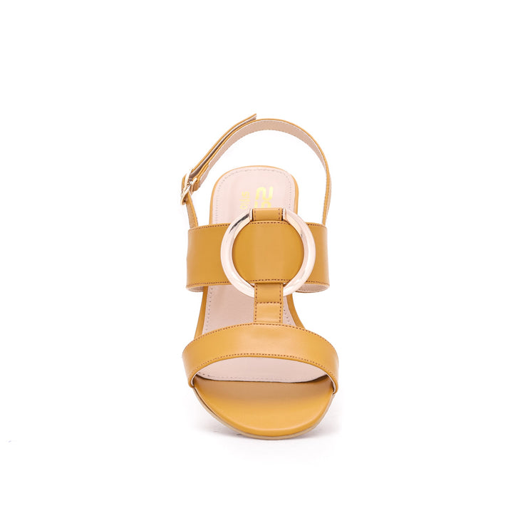 Mustard Color Formal Sandals FR4680