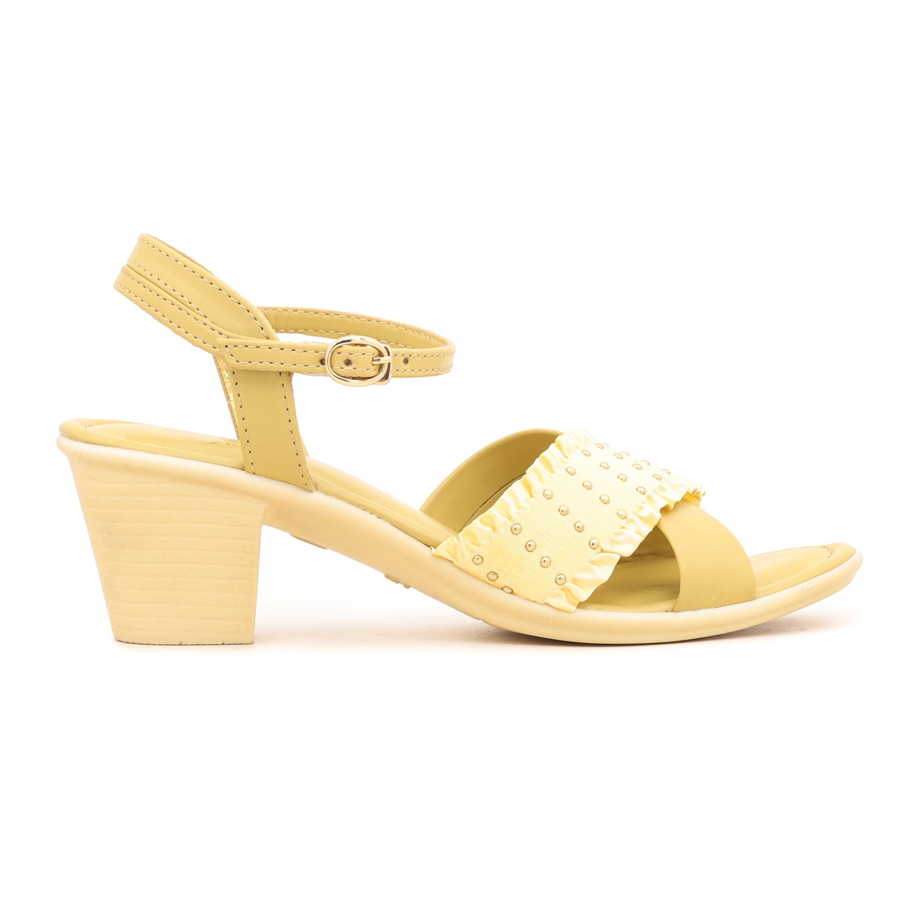 Yellow Formal Sandal FR4888 – Stylo