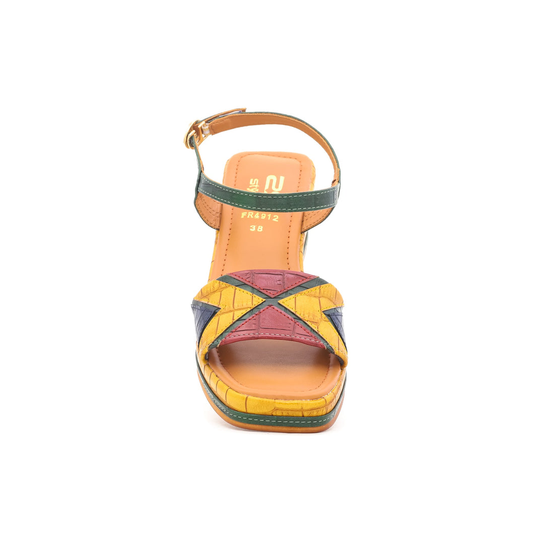 Yellow Formal Sandal FR4912