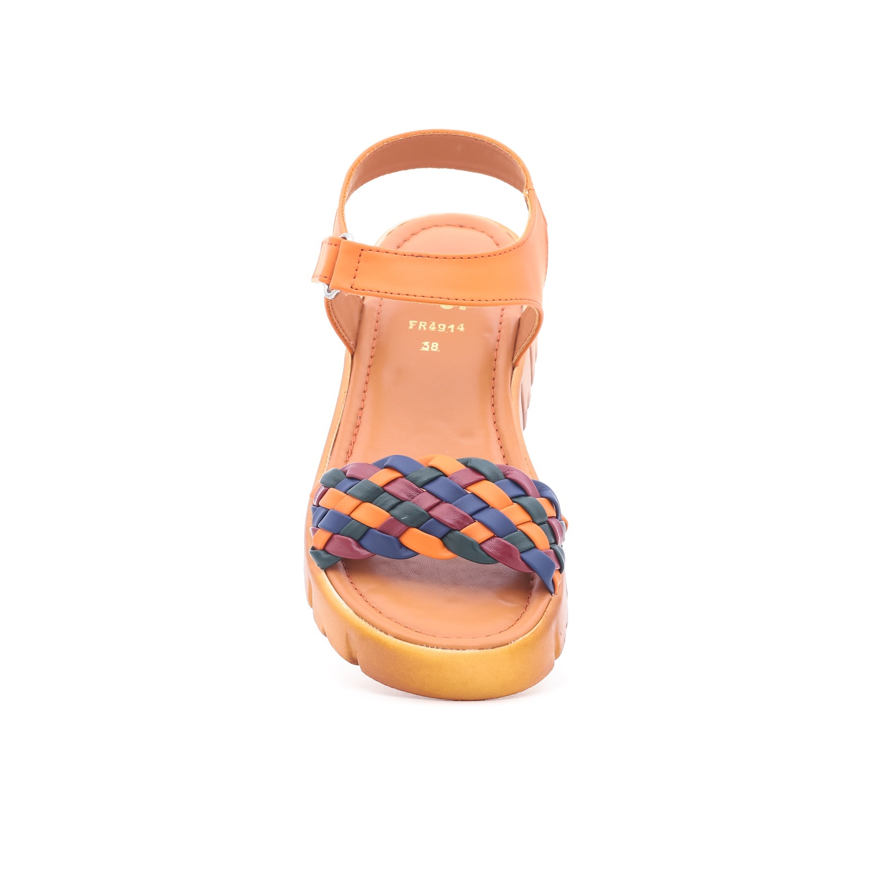 Orange Formal Sandal FR4914