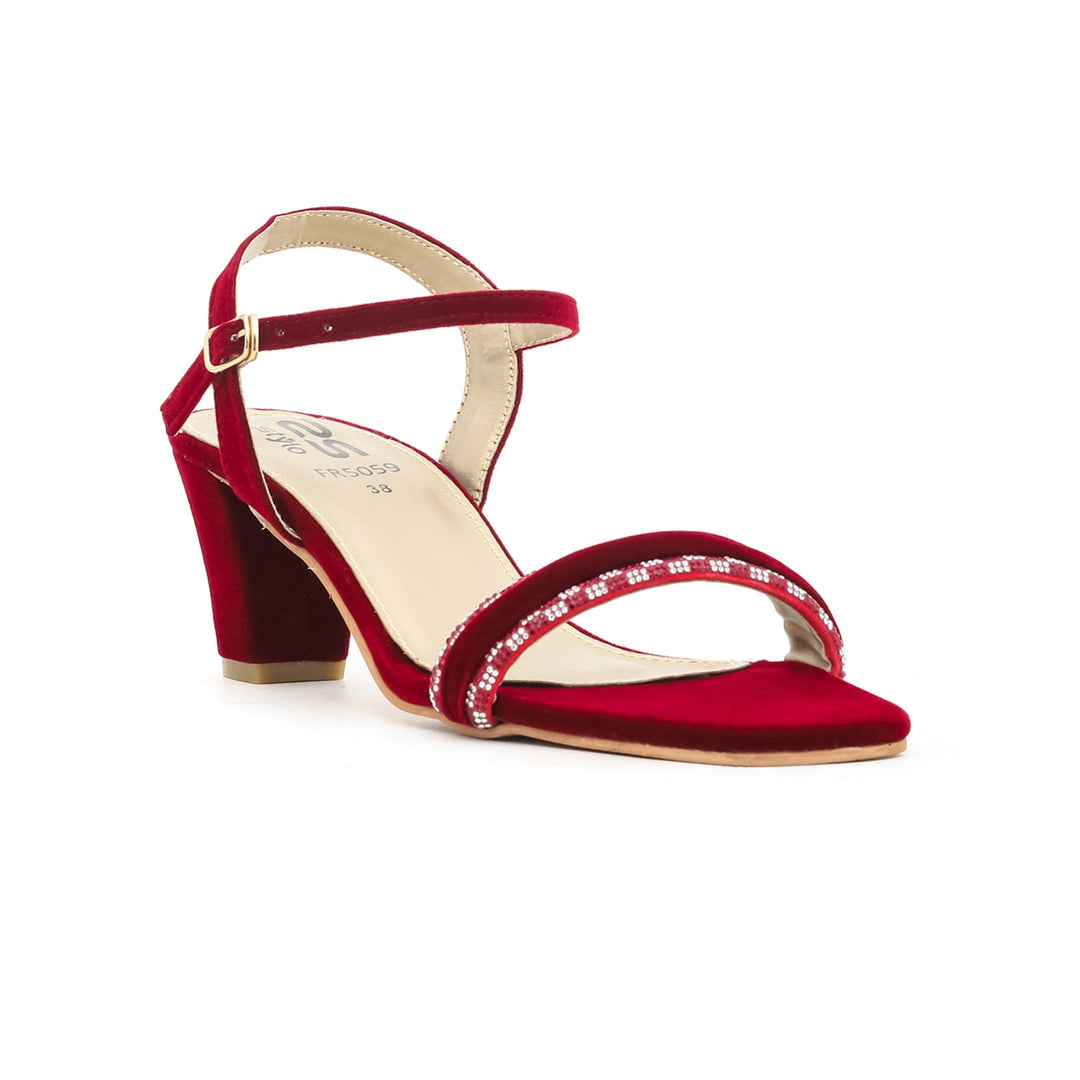 Maroon Formal Sandal FR5059