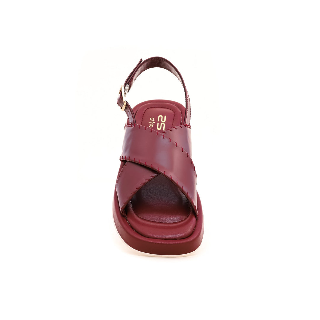 Maroon Formal Sandal FR5159