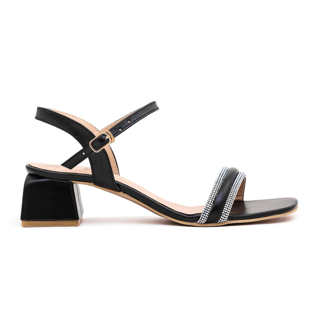 Black Formal Sandal FR5216