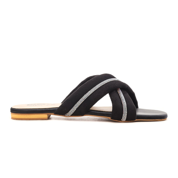 Black Formal Slipper FR7897