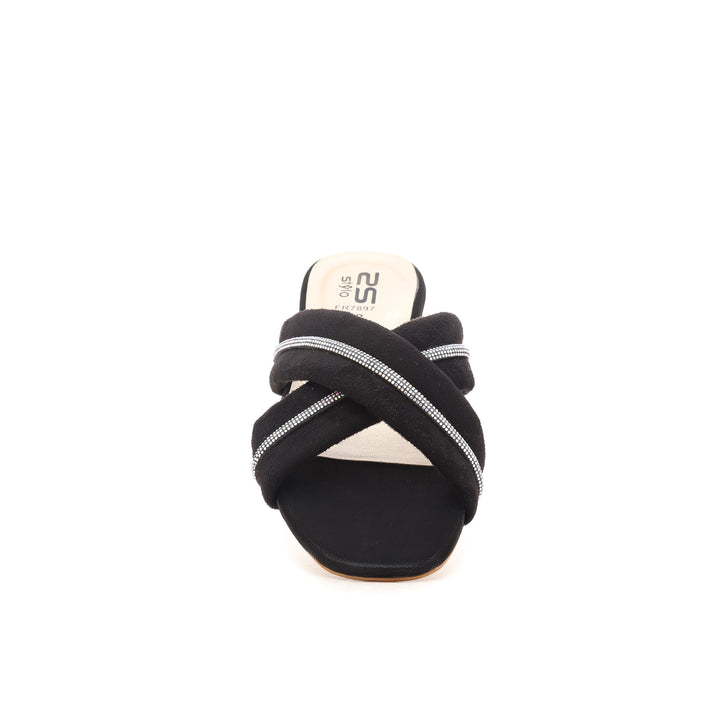 Black Formal Slipper FR7897