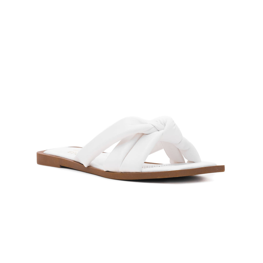 White Formal Slipper FR7913