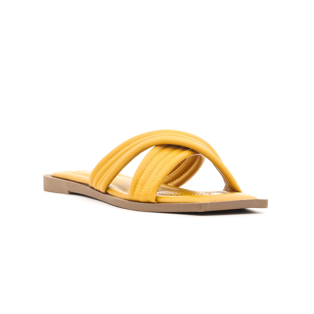 Yellow Formal Slipper FR7914