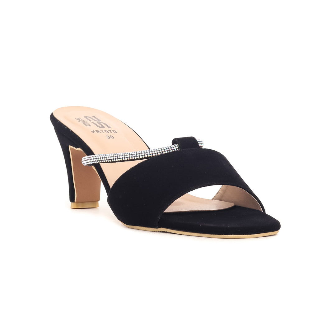 Black Formal Slipper FR7970