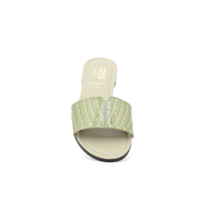 Green Formal Slipper FR8042