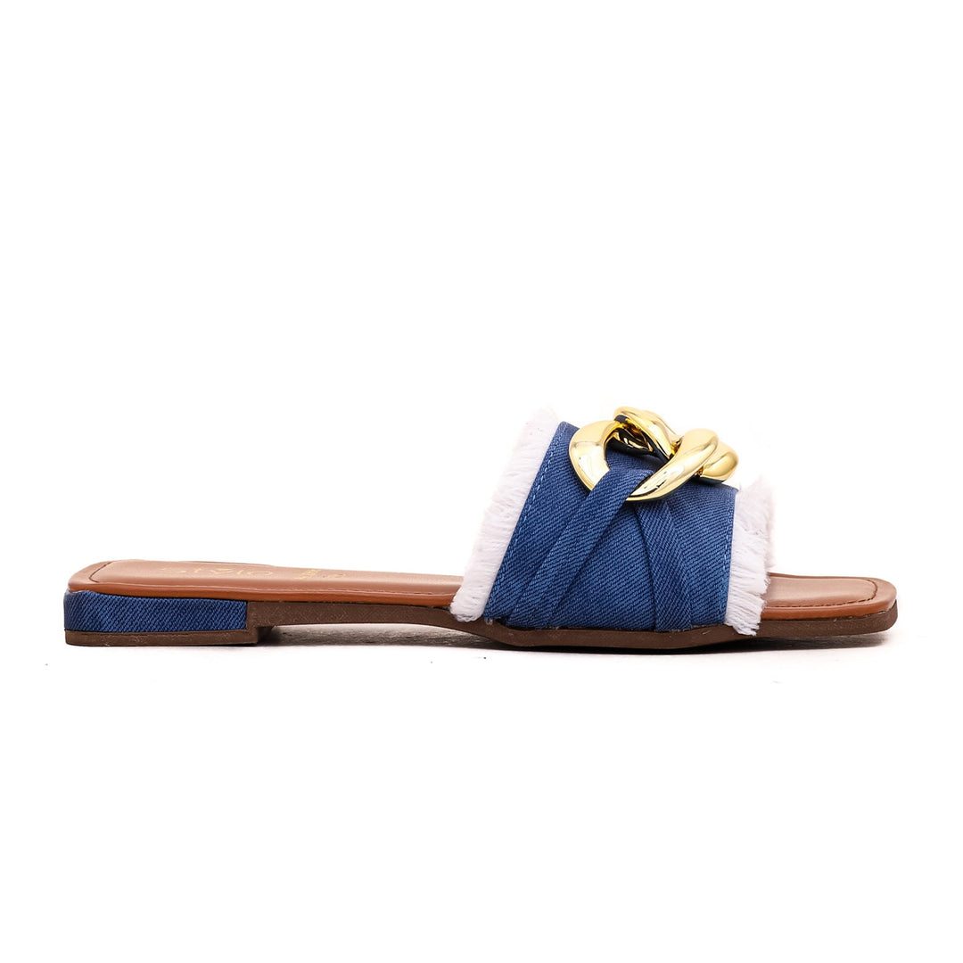 Blue Formal Slipper FR8066