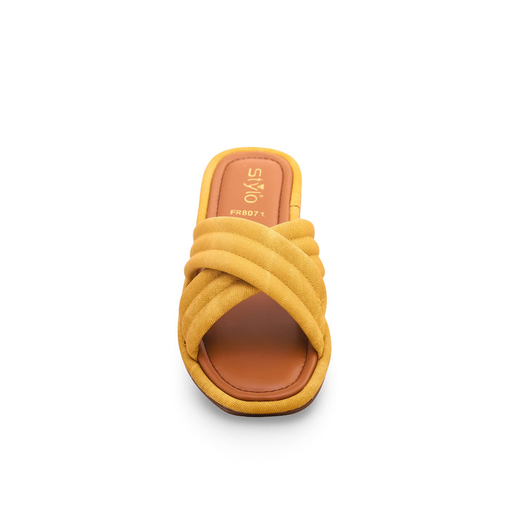 Yellow Formal Slippers FR8071