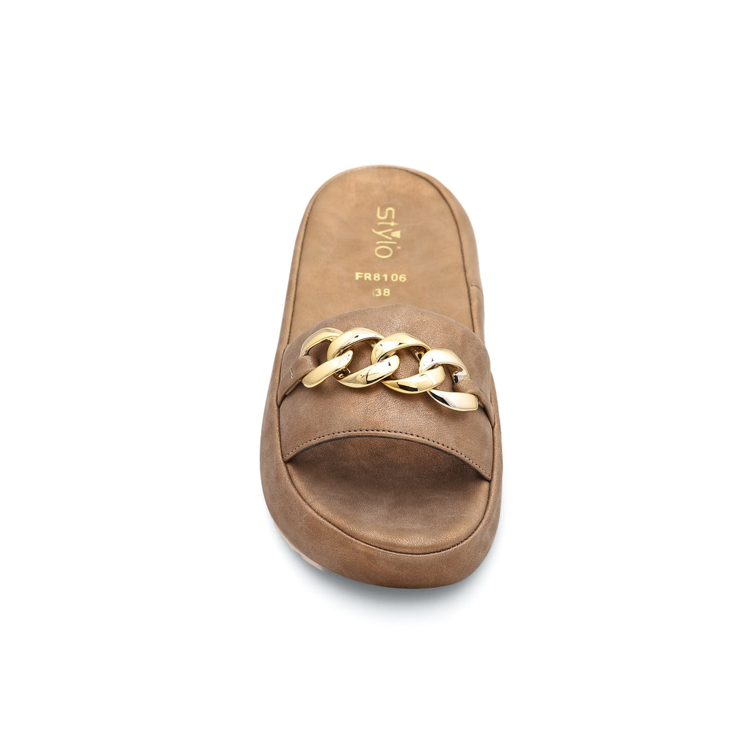 Golden Formal Slipper FR8106