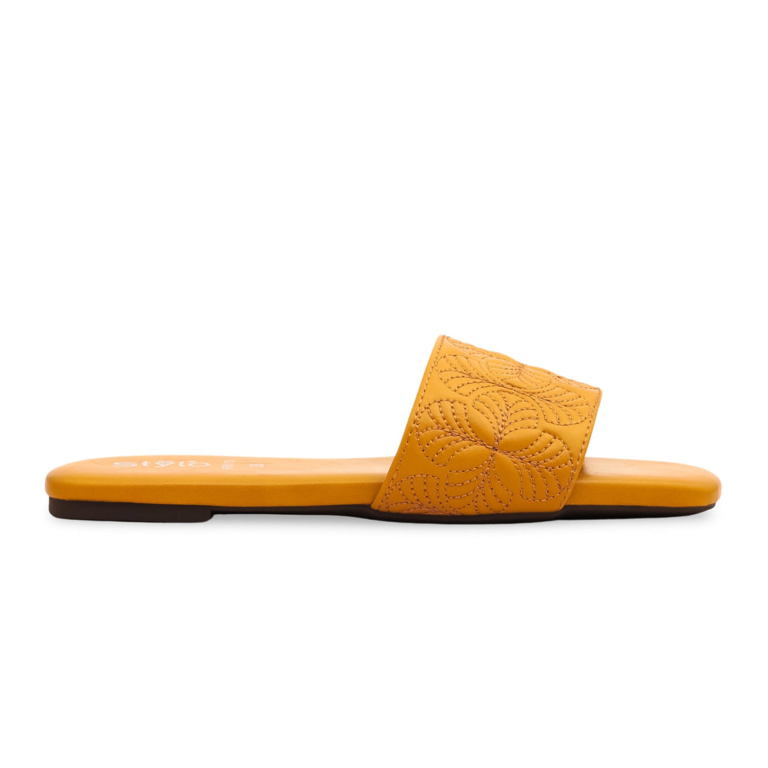 Yellow Formal Slipper FR8115