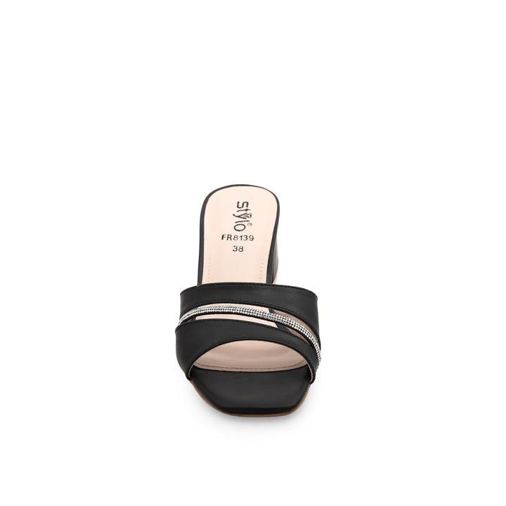 Black Formal Slipper FR8139