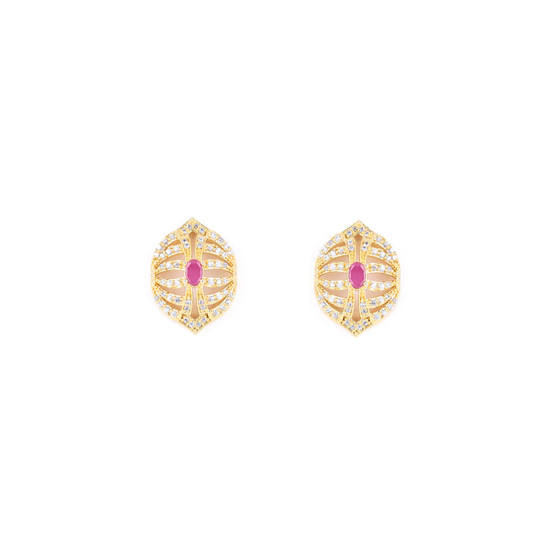 Golden Color Earrings K2709215.