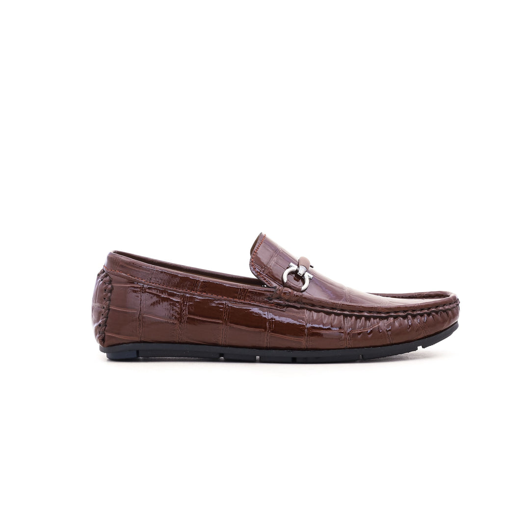 Boys Coffee Formal Moccasin KD0334