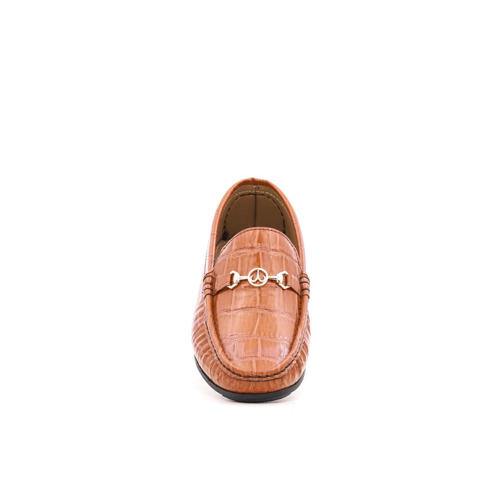 Boys Mustard Formal Moccasin KD0336