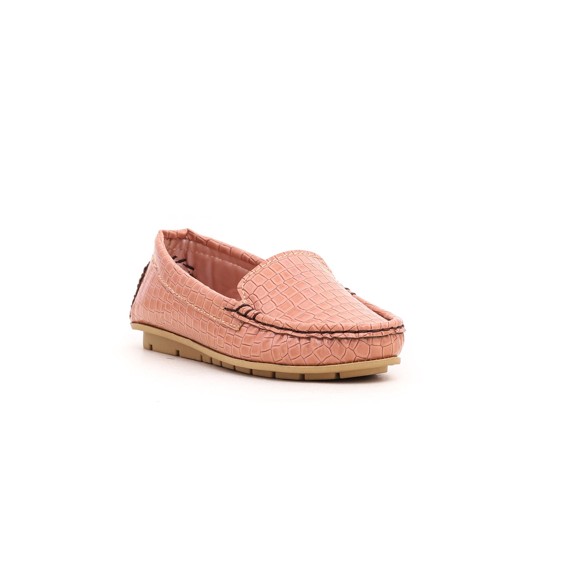 Girls Pink Casual Moccasin KD0386