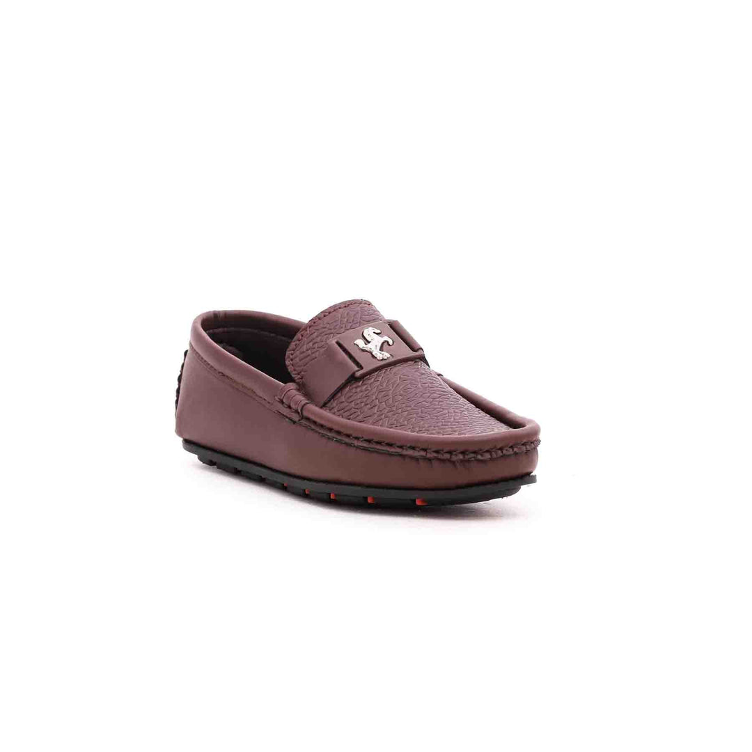 Boys Coffee Formal Moccasin KD0415