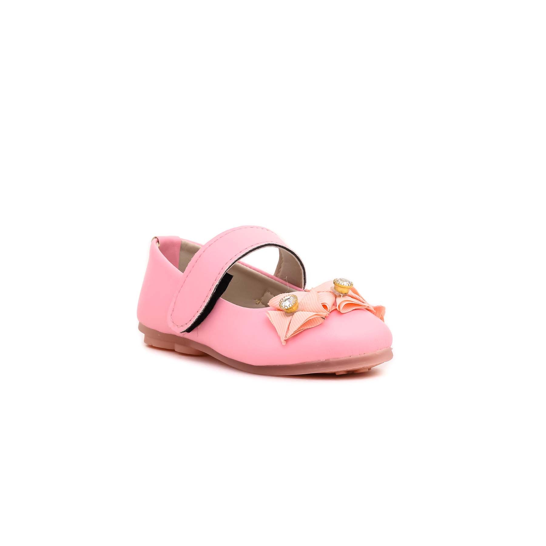 Girls Pink Casual Pumps KD0468