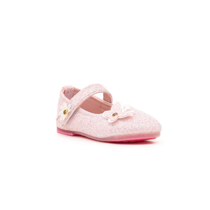 Girls Pink Fancy Pumps KD0500