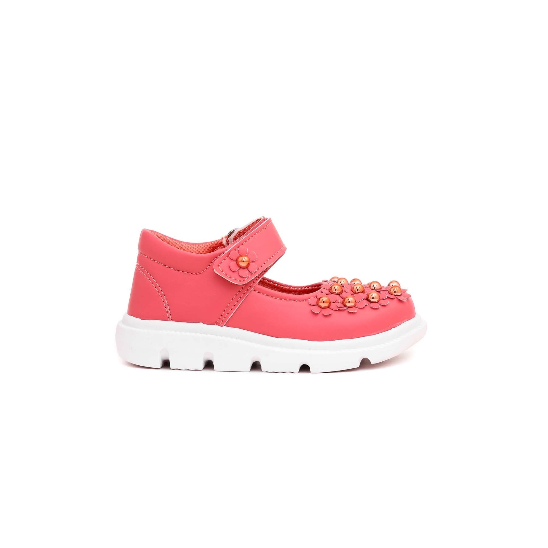 Girls Pink Casual Pumps KD0545